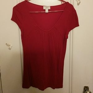 Nice red shirt
